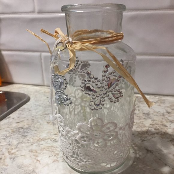 Decorative Farmhouse Jars - Set of 3 - Picture 2 of 4